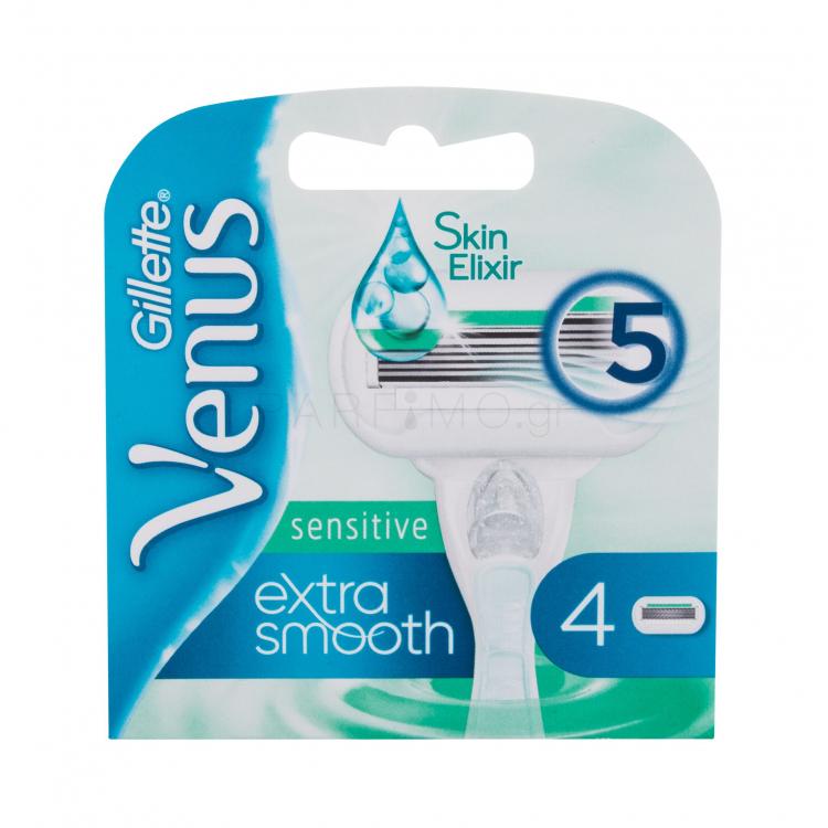 Gillette Venus Extra Smooth Sensitive Ανταλλακτικές λεπίδες για γυναίκες 4 τεμ