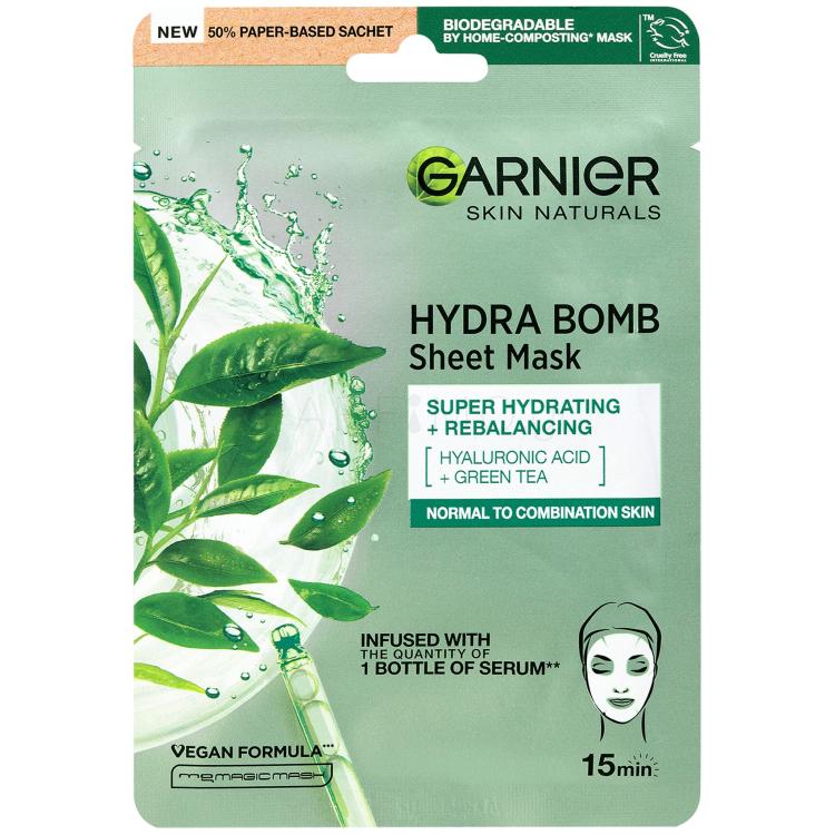 Garnier Skin Naturals Moisture + Freshness Μάσκα προσώπου για γυναίκες 1 τεμ