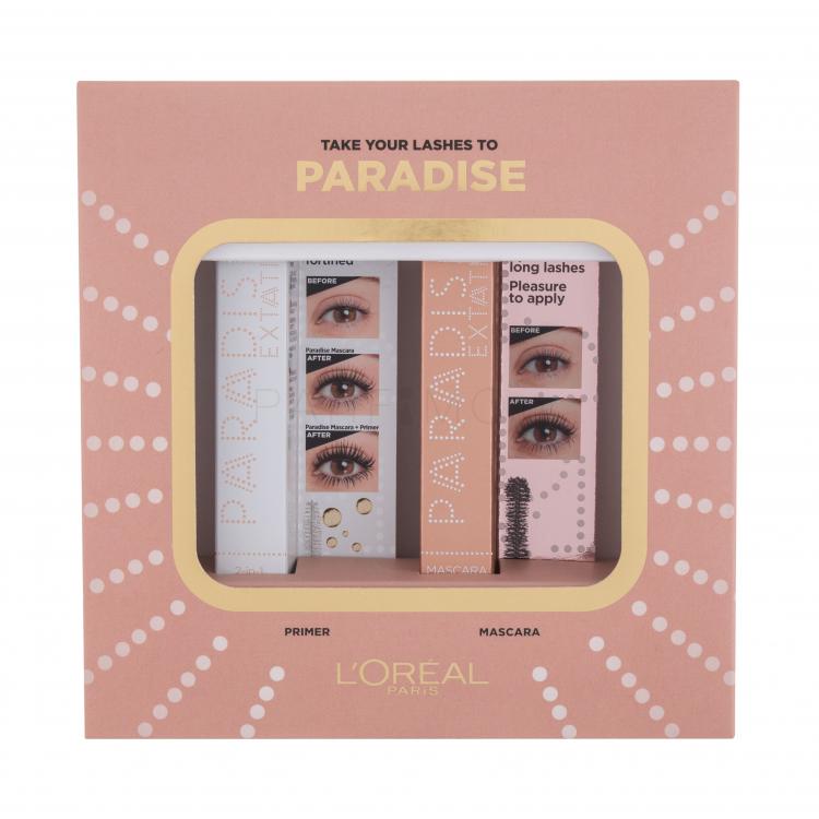 L&#039;Oréal Paris Lash Paradise Extatic Σετ δώρου μάσκαρα Paradise Extatic Mascara 6,4 ml + βάση Paradise Extatic Primer 7,2 ml