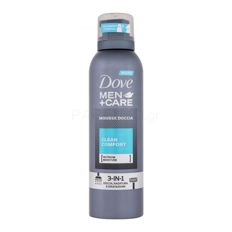 Dove Men + Care Clean Comfort Αφρός καθαρισμού σώματος για άνδρες 200 ml