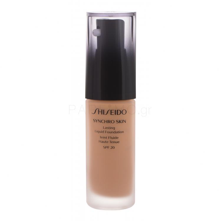 Shiseido Synchro Skin Lasting Liquid Foundation SPF20 Make up για γυναίκες 30 ml Απόχρωση Rose 5