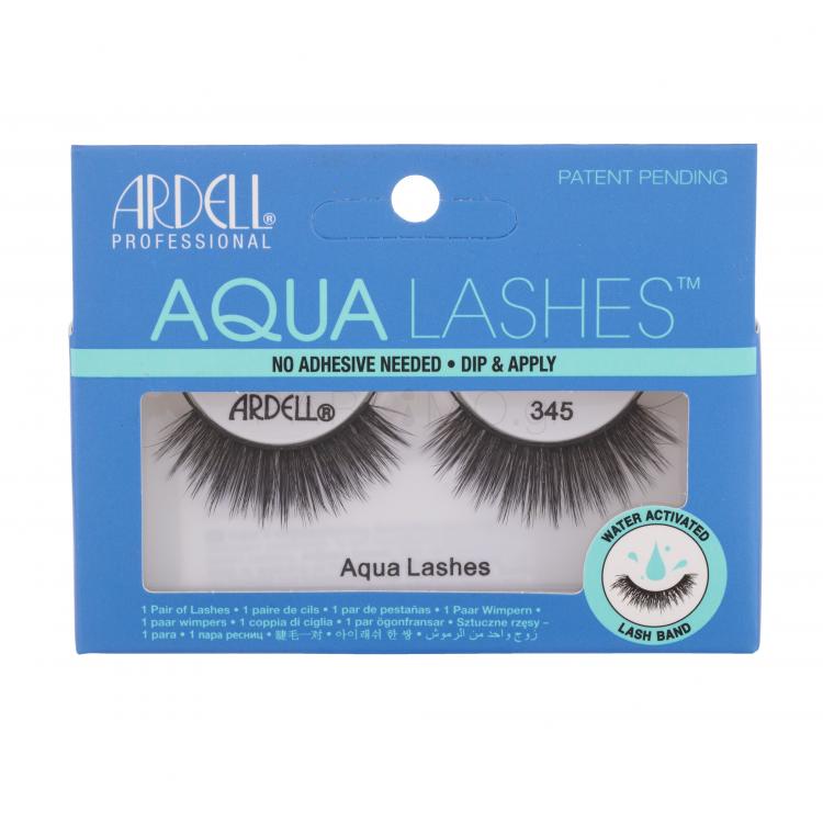 Ardell Aqua Lashes 345 Ψεύτικες βλεφαρίδες για γυναίκες 1 τεμ Απόχρωση Black