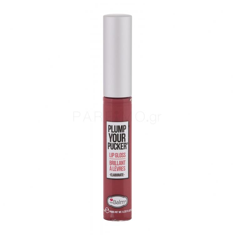 TheBalm Plump Your Pucker Lip Gloss για γυναίκες 7 ml Απόχρωση Elaborate