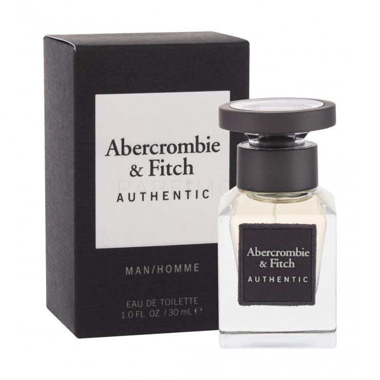 Abercrombie &amp; Fitch Authentic Eau de Toilette για άνδρες 30 ml