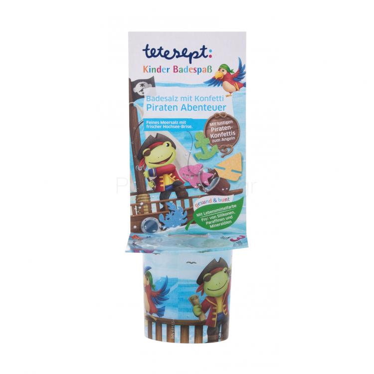 Tetesept Children&#039;s Bathing Salt With Confetti Pirates Άλατα μπάνιου για παιδιά 40 gr