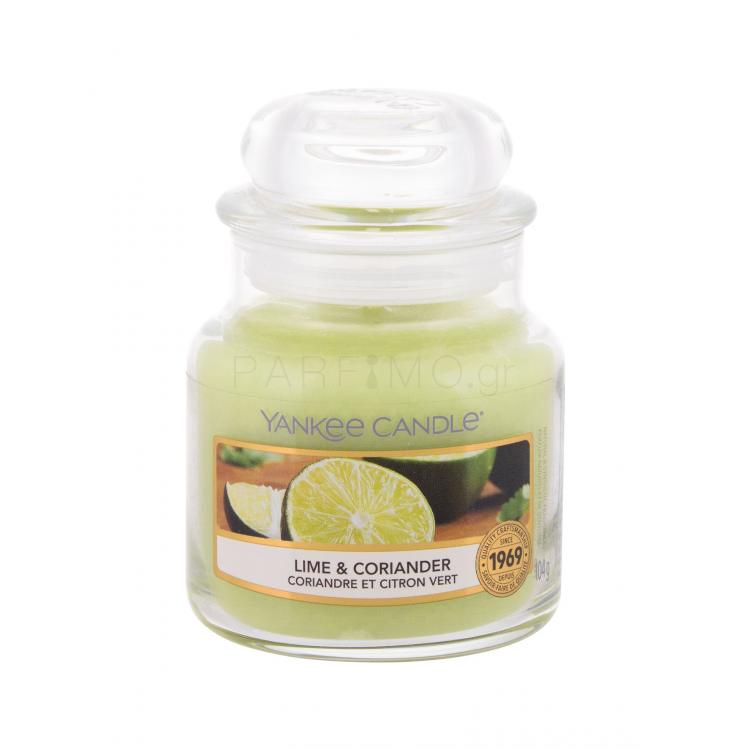 Yankee Candle Lime &amp; Coriander Αρωματικό κερί 104 gr