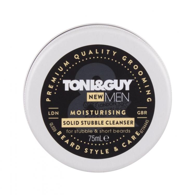 TONI&amp;GUY Men Moisturising Solid Stubble Cleanser Κρέμα καθαρισμού για άνδρες 75 ml