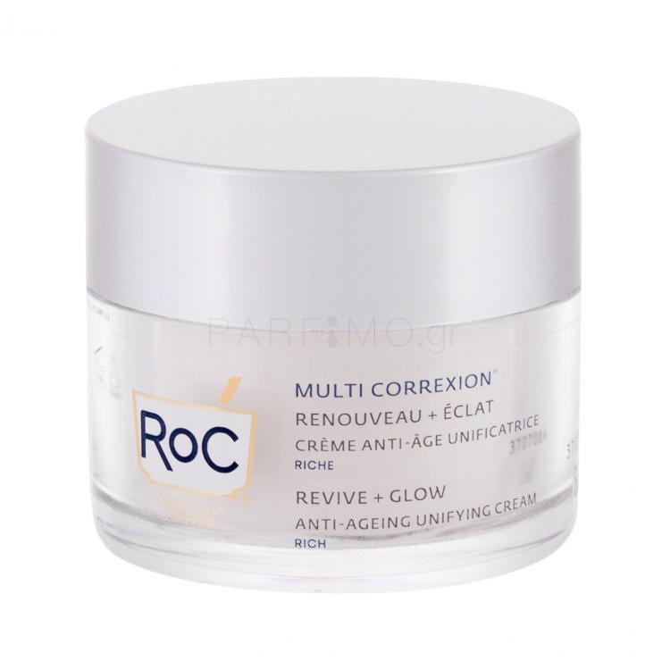 RoC Multi Correxion Revive + Glow Anti-Ageing Unifying Cream Κρέμα προσώπου ημέρας για γυναίκες 50 ml