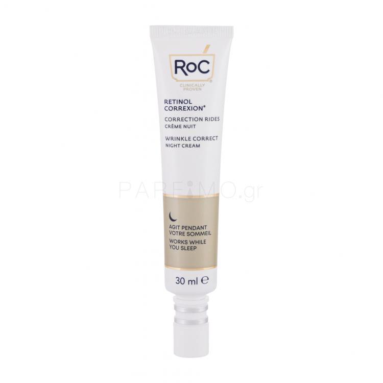 RoC Retinol Correxion Wrinkle Correct Κρέμα προσώπου νύχτας για γυναίκες 30 ml