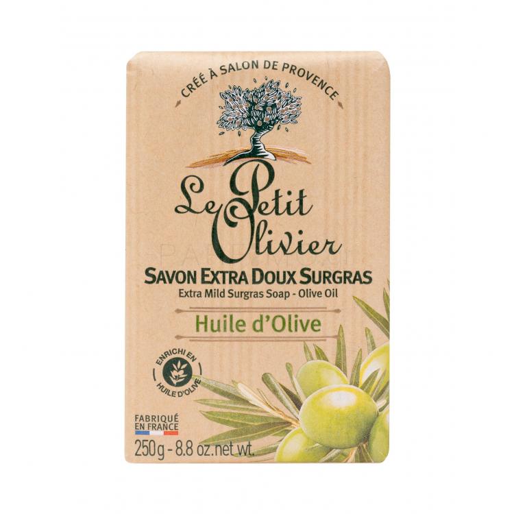 Le Petit Olivier Olive Oil Extra Mild Surgras Soap Στερεό σαπούνι για γυναίκες 250 gr