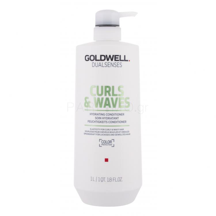 Goldwell Dualsenses Curls &amp; Waves Hydrating Μαλακτικό μαλλιών για γυναίκες 1000 ml