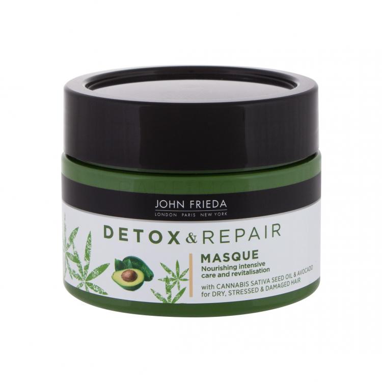 John Frieda Detox &amp; Repair Μάσκα μαλλιών για γυναίκες 250 ml