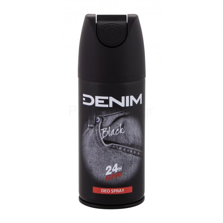 Denim Black 24H Αποσμητικό για άνδρες 150 ml