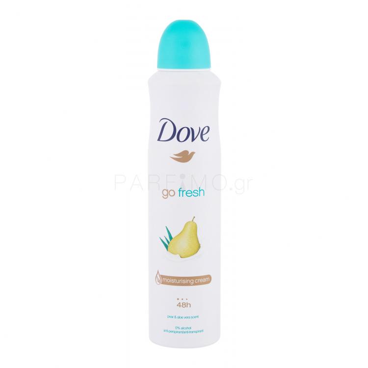 Dove Go Fresh Pear &amp; Aloe Vera 48h Αντιιδρωτικό για γυναίκες 250 ml