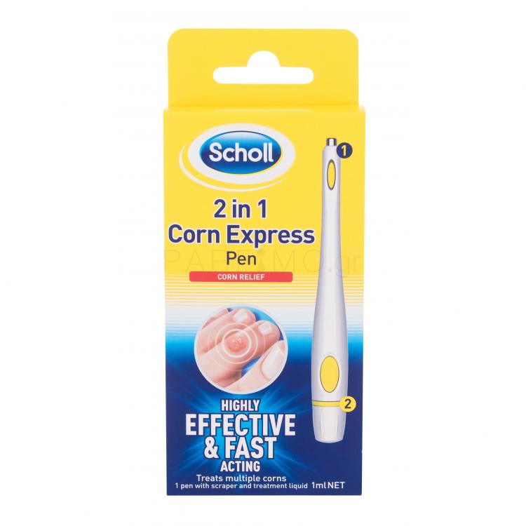 Scholl Corn 2 in 1 Express Pen Πεντικιούρ 1 ml