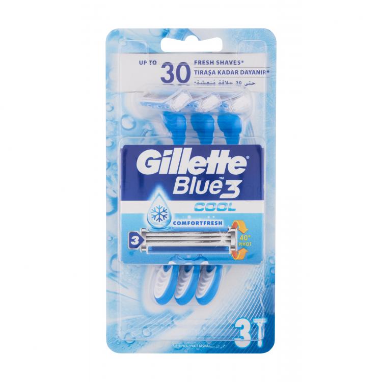 Gillette Blue3 Cool Ξυριστική μηχανή για άνδρες Σετ