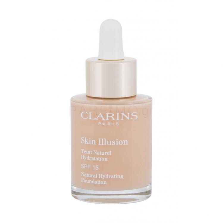 Clarins Skin Illusion Natural Hydrating SPF15 Make up για γυναίκες 30 ml Απόχρωση 108.3 Organza