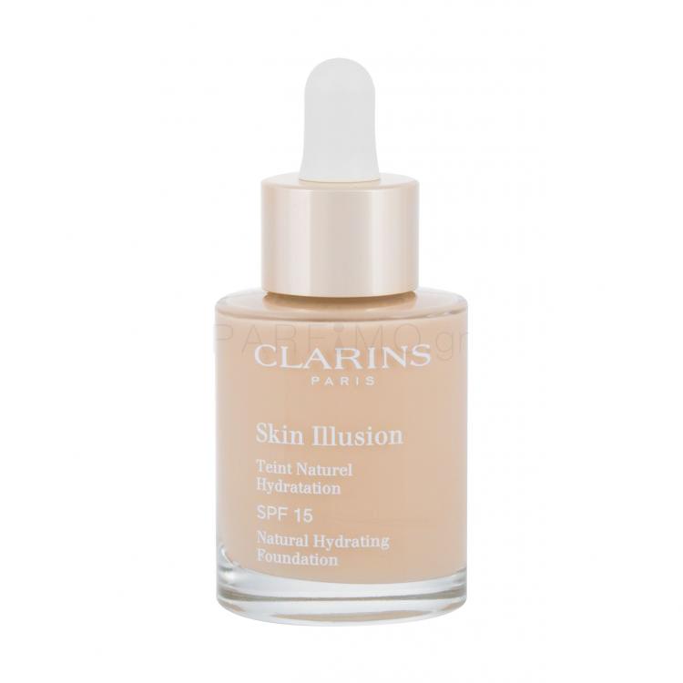 Clarins Skin Illusion Natural Hydrating SPF15 Make up για γυναίκες 30 ml Απόχρωση 101 Linen