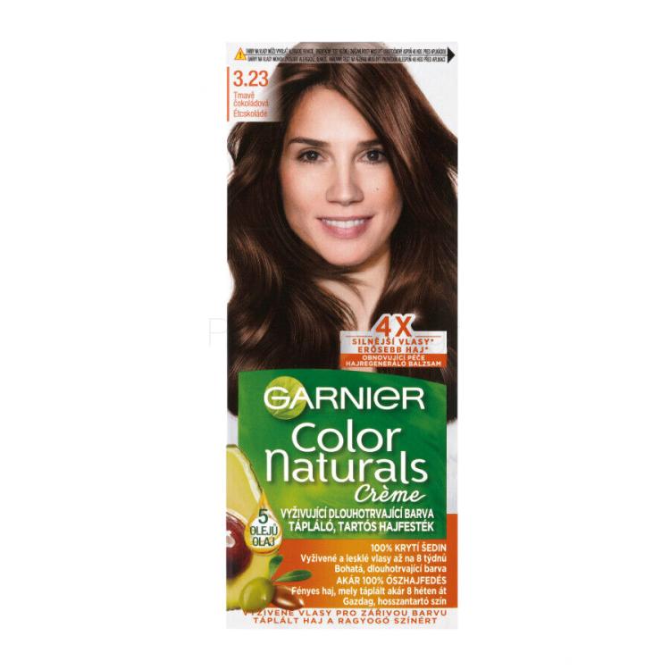 Garnier Color Naturals Créme Βαφή μαλλιών για γυναίκες 40 ml Απόχρωση 3,23 Dark Quartz