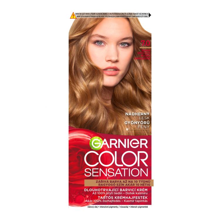 Garnier Color Sensation Βαφή μαλλιών για γυναίκες 40 ml Απόχρωση 7,0 Delicate Opal Blond