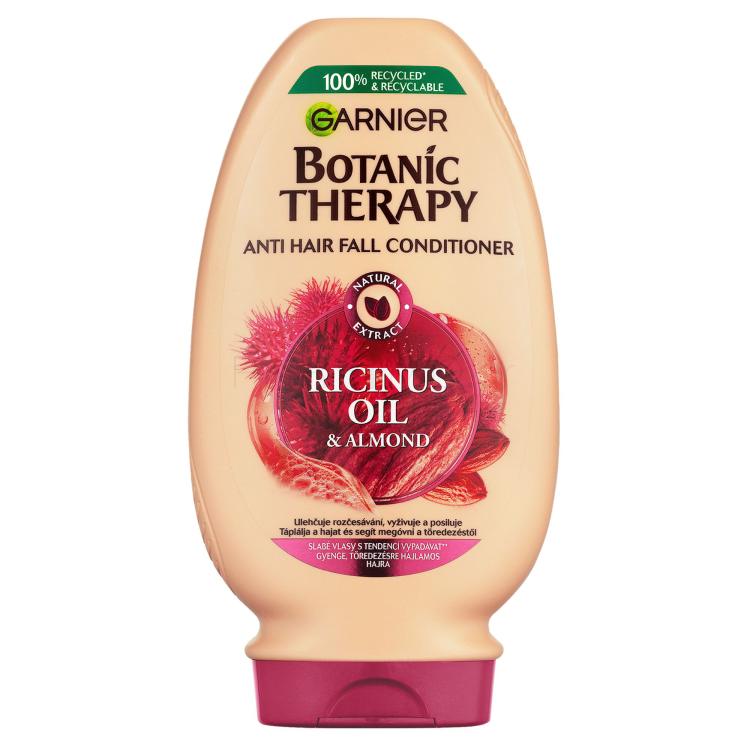 Garnier Botanic Therapy Ricinus Oil &amp; Almond Mαλακτικό μαλλιών για γυναίκες 200 ml