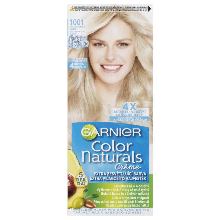 Garnier Color Naturals Créme Βαφή μαλλιών για γυναίκες 40 ml Απόχρωση 1001 Pure Blond