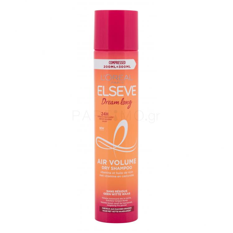 L&#039;Oréal Paris Elseve Dream Long Air Volume Dry Shampoo Ξηρό σαμπουάν για γυναίκες 200 ml