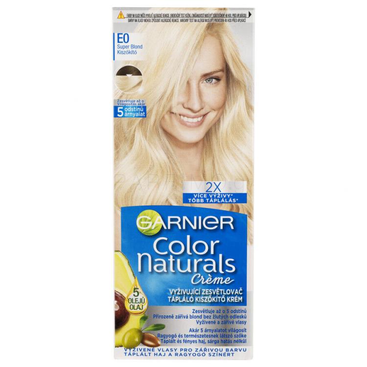 Garnier Color Naturals Créme Βαφή μαλλιών για γυναίκες 40 ml Απόχρωση E0 Super Blonde