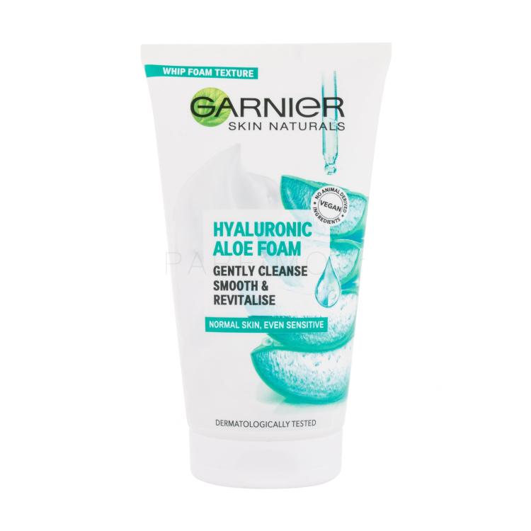 Garnier Skin Naturals Hyaluronic Aloe Foam Αφρός καθαρισμού για γυναίκες 150 ml