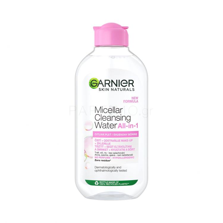 Garnier Skin Naturals Micellar Water All-In-1 Sensitive Μικυλλιακό νερό για γυναίκες 200 ml