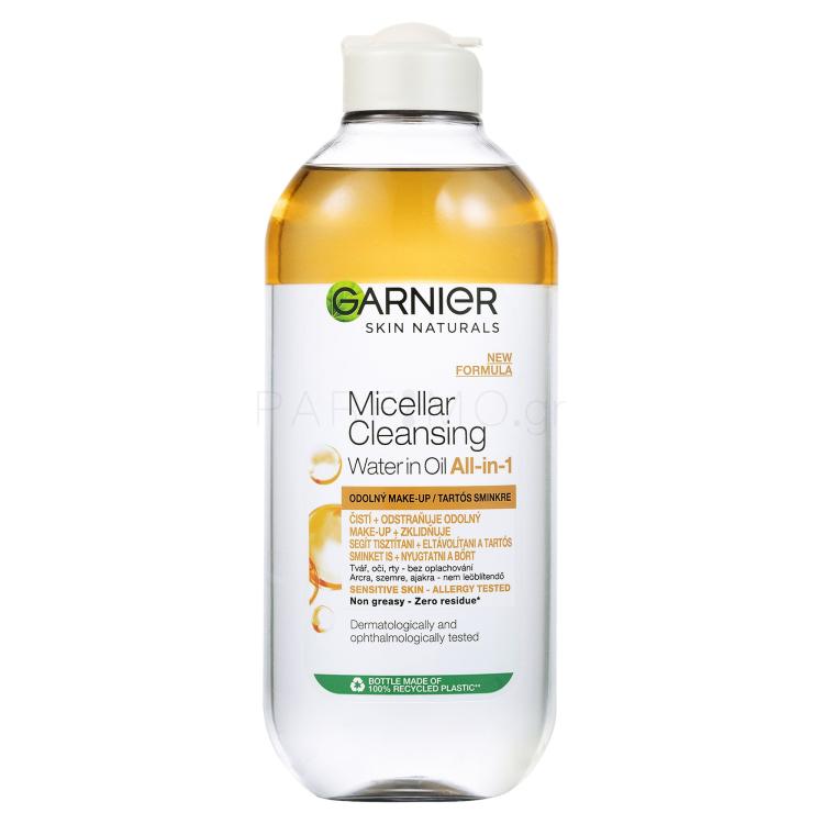 Garnier Skin Naturals Two-Phase Micellar Water All In One Μικυλλιακό νερό για γυναίκες 400 ml