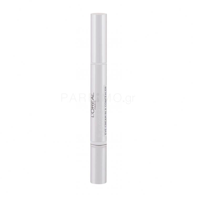 L&#039;Oréal Paris True Match Eye-Cream In A Concealer Concealer για γυναίκες 2 ml Απόχρωση 1-2.R/1-2.C Rose Porcelain