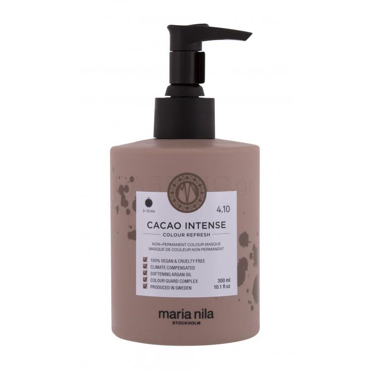 Maria Nila Colour Refresh Βαφή μαλλιών για γυναίκες 300 ml Απόχρωση 4.10 Cacao Intense
