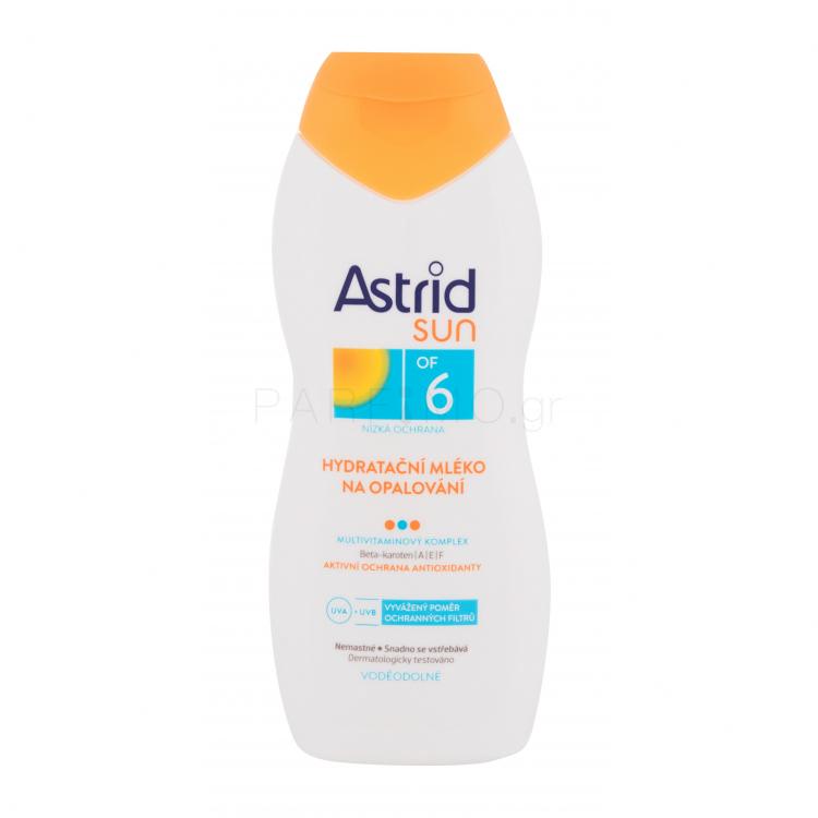 Astrid Sun Moisturizing Suncare Milk SPF6 Αντιηλιακό προϊόν για το σώμα 200 ml