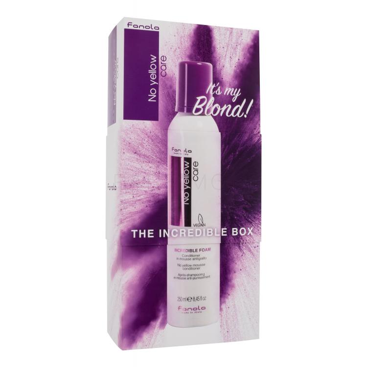 Fanola No Yellow Incredible Foam Μαλακτικό μαλλιών για γυναίκες 250 ml