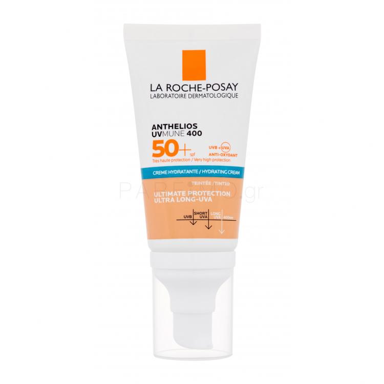La Roche-Posay Anthelios Ultra Protection Hydrating Tinted Cream SPF50+ Αντιηλιακό προϊόν προσώπου για γυναίκες 50 ml