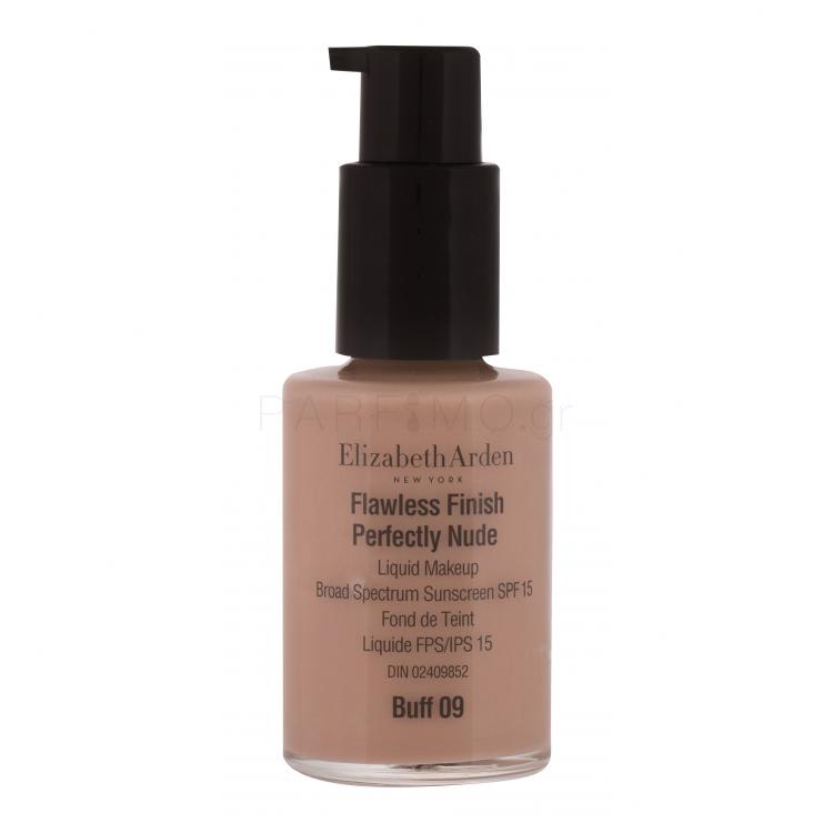 Elizabeth Arden Flawless Finish Perfectly Nude SPF15 Make up για γυναίκες 30 ml Απόχρωση 09 Buff TESTER