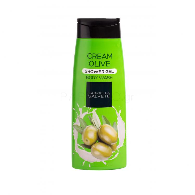 Gabriella Salvete Shower Gel Cream &amp; Olive Αφρόλουτρο για γυναίκες 250 ml