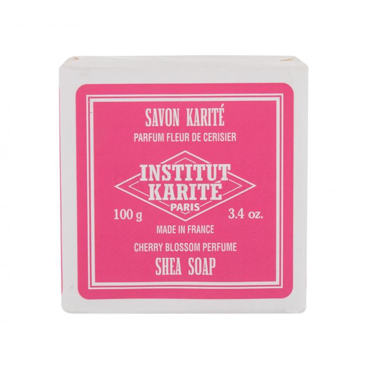 Institut Karite Shea Soap Cherry Blossom Στερεό σαπούνι για γυναίκες 100 gr