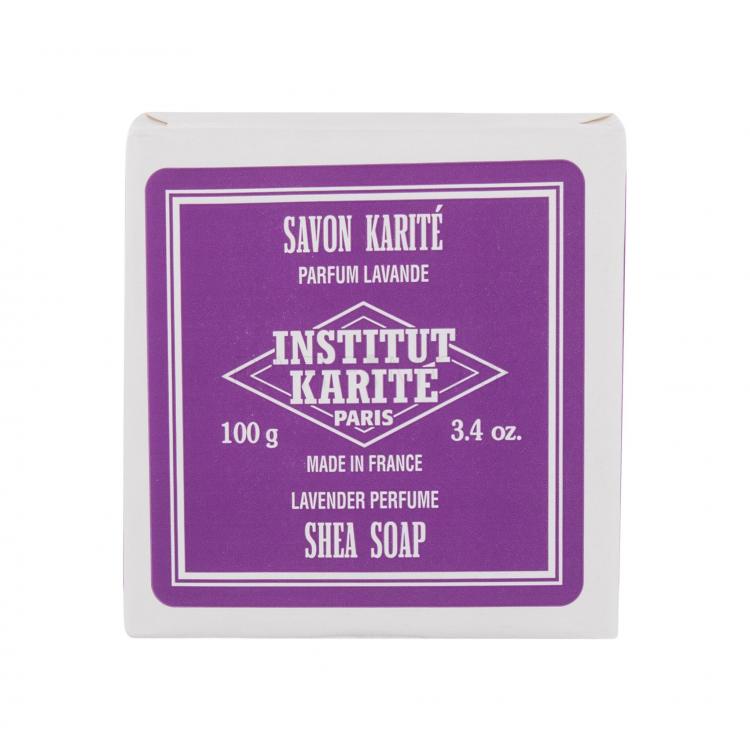Institut Karite Shea Soap Lavender Στερεό σαπούνι για γυναίκες 100 gr
