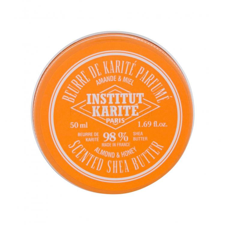 Institut Karite Scented Shea Butter Almond &amp; Honey Αρωματικά body butter για γυναίκες 50 ml