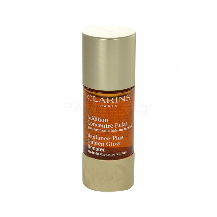 Clarins Radiance-Plus Golden Glow Booster Self Tan για γυναίκες 15 ml TESTER
