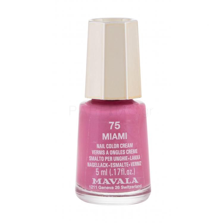 MAVALA Mini Color Cream Βερνίκι νυχιών για γυναίκες 5 ml Απόχρωση 75 Miami
