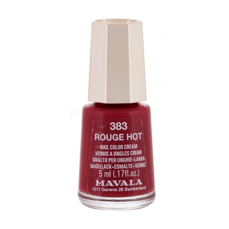 MAVALA Mini Color Cream Βερνίκια νυχιών για γυναίκες 5 ml Απόχρωση 383 Rouge Hot