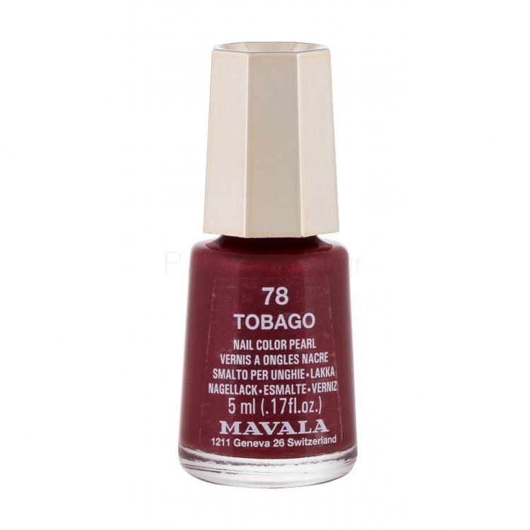 MAVALA Mini Color Pearl Βερνίκι νυχιών για γυναίκες 5 ml Απόχρωση 78 Tobago