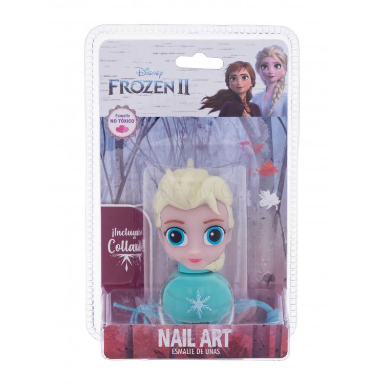 Disney Frozen II Elsa 3D Nail Polish Βερνίκι νυχιών για παιδιά 4 ml Απόχρωση Tapa Elsa