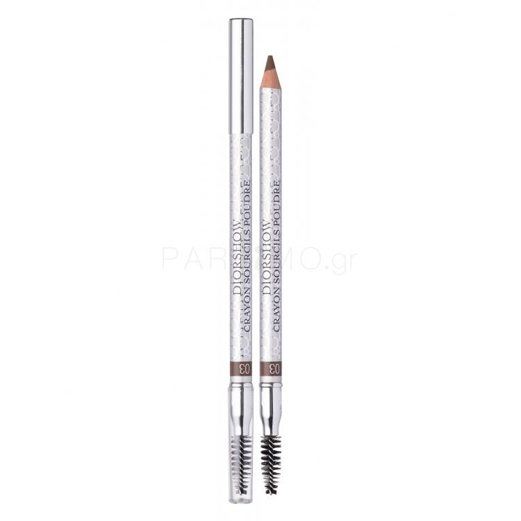 Christian Dior Diorshow Crayon Sourcils Poudre Μολύβι για τα φρύδια για γυναίκες 1,19 gr Απόχρωση Brown 03