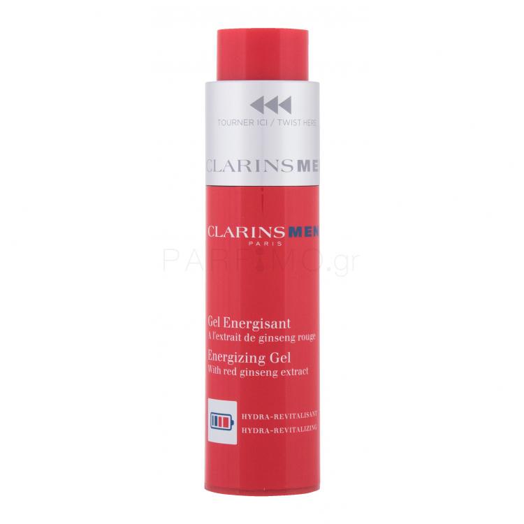Clarins Men Energizing Gel Τζελ προσώπου για άνδρες 50 ml