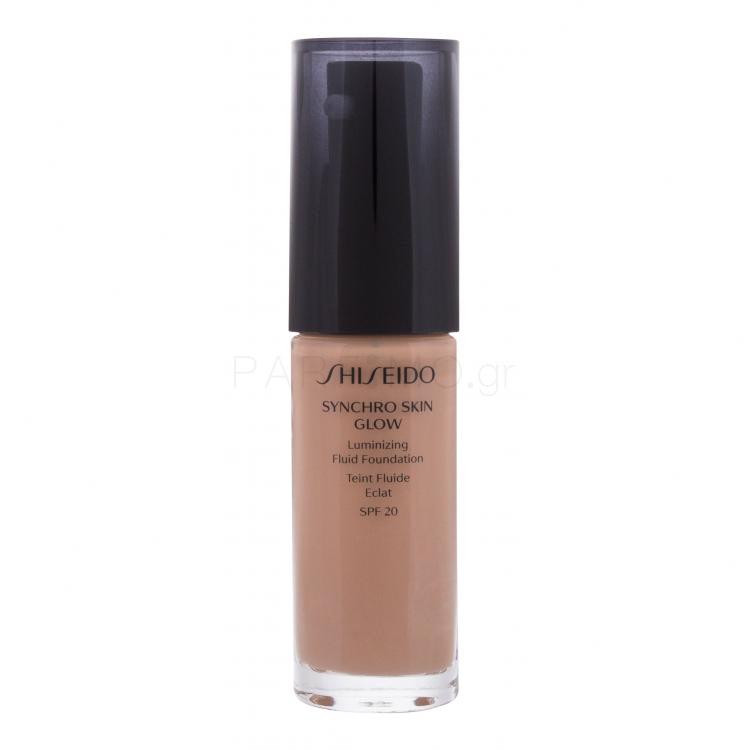 Shiseido Synchro Skin Glow SPF20 Make up για γυναίκες 30 ml Απόχρωση Rose 5