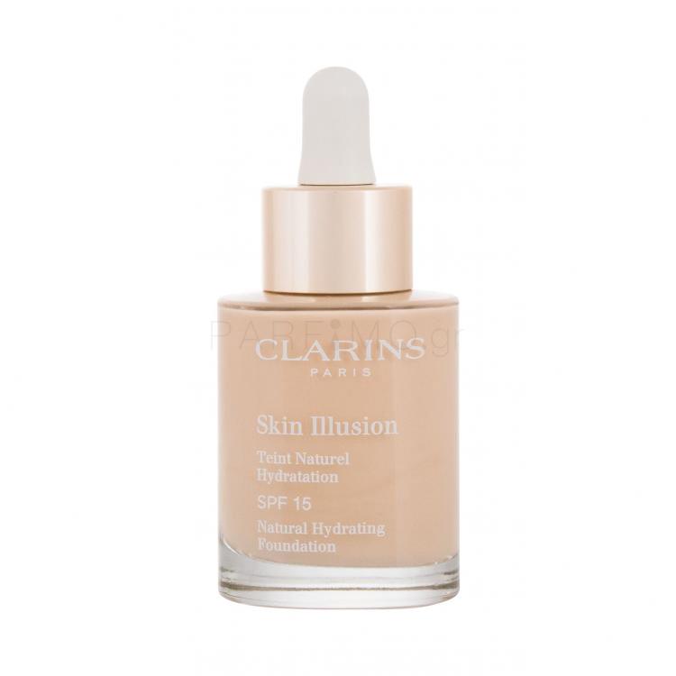 Clarins Skin Illusion Natural Hydrating SPF15 Make up για γυναίκες 30 ml Απόχρωση 100,5 Cream
